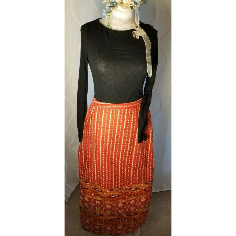 Handmade Pagne Wax Fabric Ankara Skirt - 100%